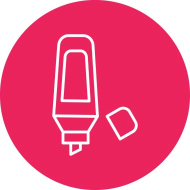 Daha açık. Web simgesi basit illüstrasyon