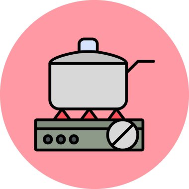 vector illustration of Cooking web icon
