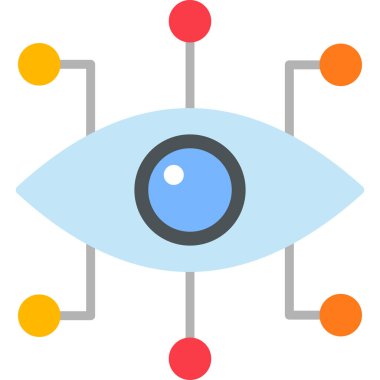 Eye icon modern vector illustration