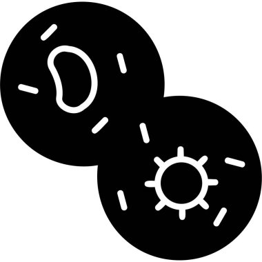 Mitoz web simgesi basit illüstrasyon