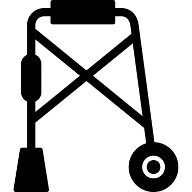 Bir alışveriş poşeti simgesinin vektör çizimi