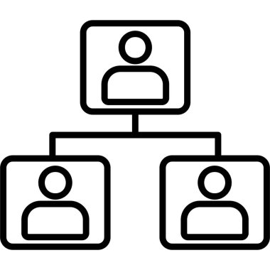 Ağ modern simgesi, vektör illüstrasyonu 