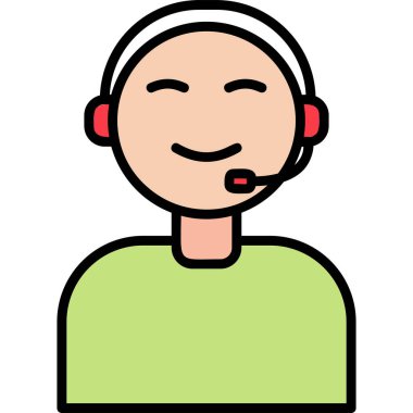 call center. vector illustration, Customer Service