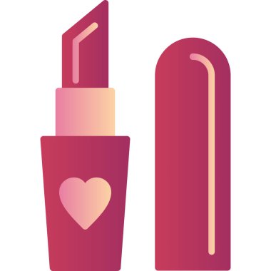 ruj simgesi vektör çizimi