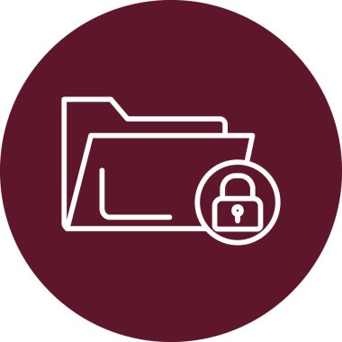 folder icon, web simple illustration