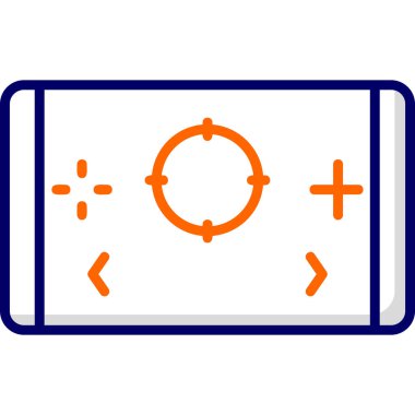 oyun uygulaması ekranda, akıllı telefon aygıtının dijital illüstrasyonu 