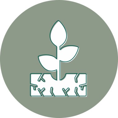 Sprout modern vector icon illustration