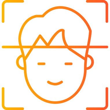 avatar. Web simgesi basit illüstrasyon