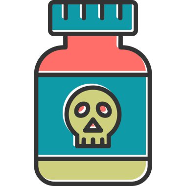 Simge vektör çizim zehir