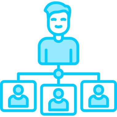 Ağ modern simgesi, vektör illüstrasyonu 