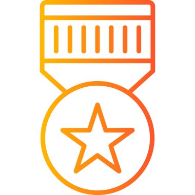 Rozet. Web simgesi basit illüstrasyon