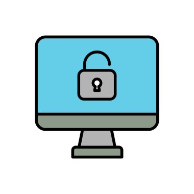 Sızdırma modern simge vektör illüstrasyonu