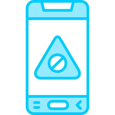 Telefon simgesinin vektör illüstrasyonu