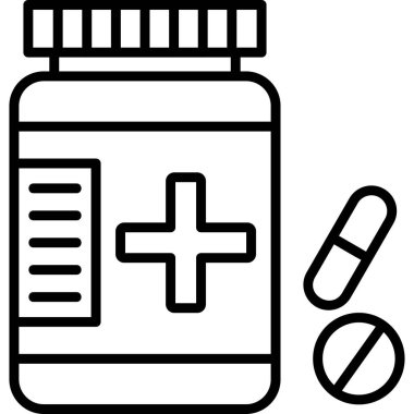 Tıbbi ve Sağlık Hattı Simgeleri 