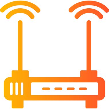 Router modern vector icon illustration