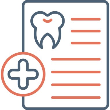 Reçete modern simge, vektör illüstrasyonu