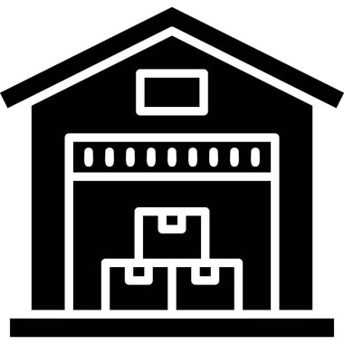 Ev. Web simgesi basit illüstrasyon