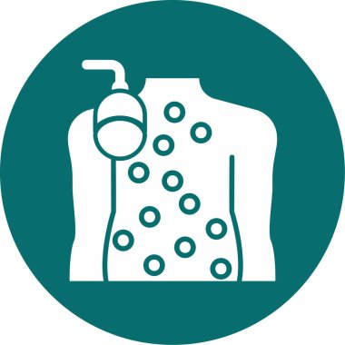 Bir kadın simgesinin vektör illüstrasyonu