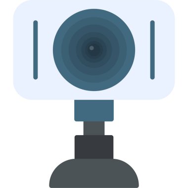 Web kamerası, basit Webcam simgesi tasarımı