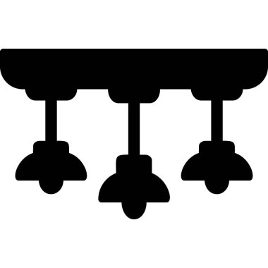 Lamba simgesi vektör illüstrasyonu asılıyor