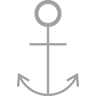 Çapa modern simge vektör illüstrasyonu