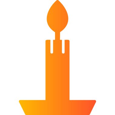 Mum simgesi vektör illüstrasyonu