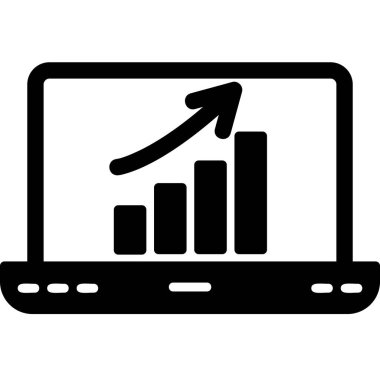 Büyüme simgesi, modern tasarım illüstrasyonu