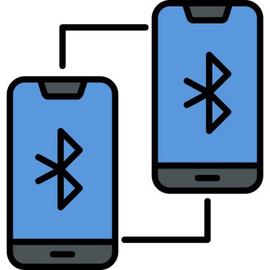 Telefon simgesinin vektör illüstrasyonu