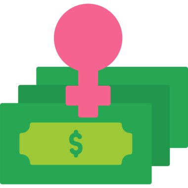 Para için. Web simgesi basit illüstrasyon 