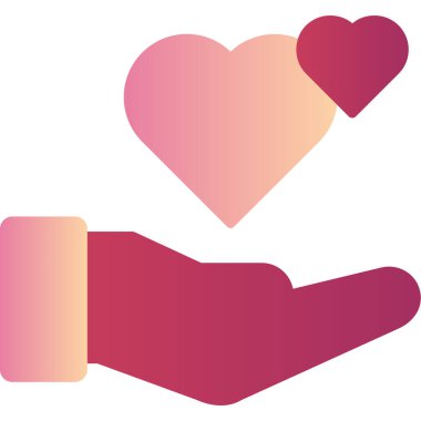 İyi niyet. Web simgesi vektör illüstrasyonu