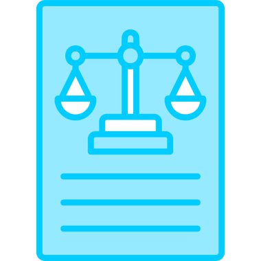 Mahkeme simge vektör çizim