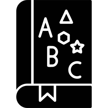 Çocuk kitabı ikonu, modern tasarım illüstrasyonu