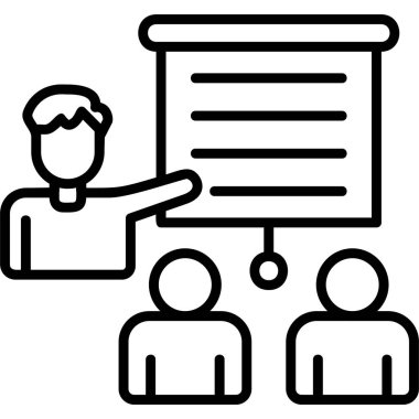 Modern simge vektör illüstrasyonu çalıştırılıyor