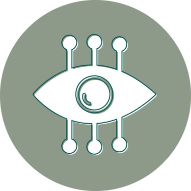 Veri görselleştirme. Web simgesi basit tasarım