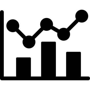 Bar Chart. web icon simple design
