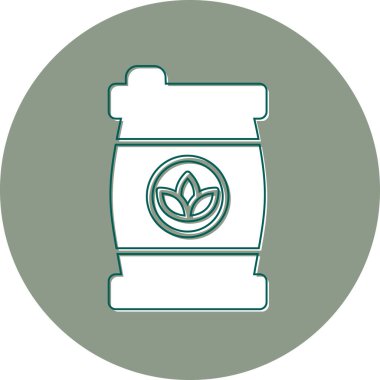 Fıçı modern simge vektör illüstrasyonu