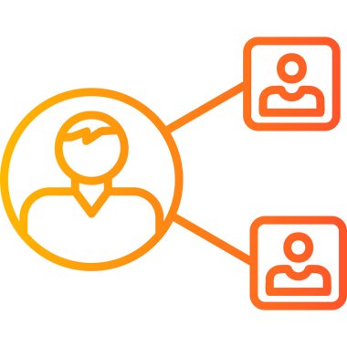 seo modern simgesinin vektör illüstrasyonu