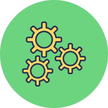 seo modern simgesinin vektör illüstrasyonu