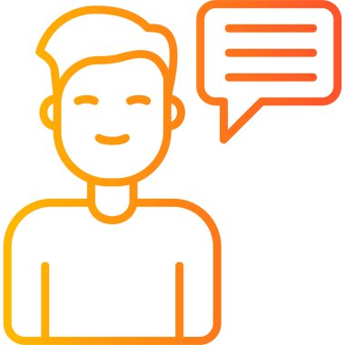 Konuşma balonu olan çocuk avatarı, Konuşma konsepti