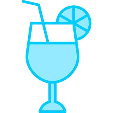 meyve suyu simgesi, vektör illüstrasyonu 