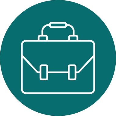 Çanta. Web simgesi basit tasarım 