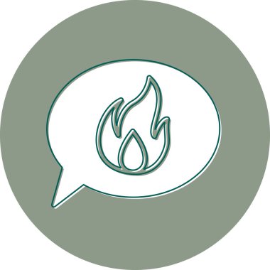 ileti ikonu vektör illüstrasyonu