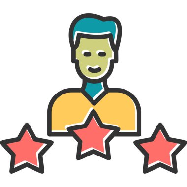 Yetenekler. Web simgesi vektör illüstrasyonu