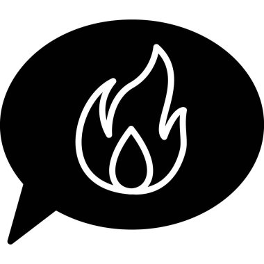 ileti ikonu vektör illüstrasyonu