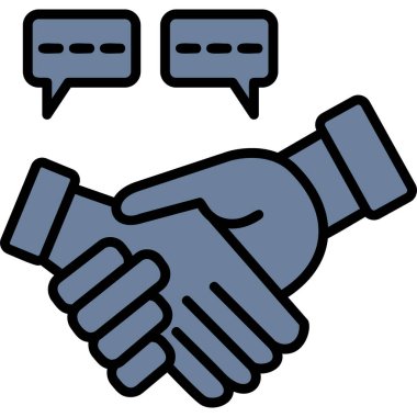 Tokalaşın. Web simgesi basit illüstrasyon