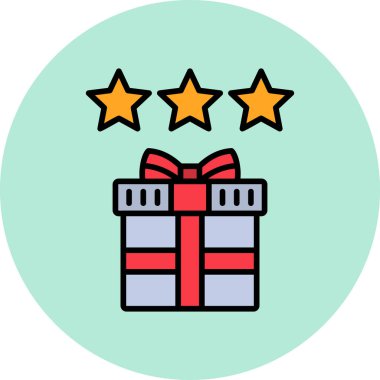 Modern simge, vektör illüstrasyonunu gözden geçir