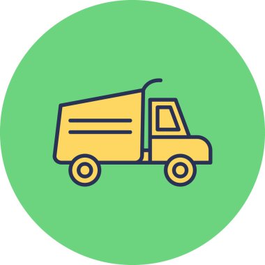 kamyon simgesi çizimi