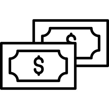 Para için. Web simgesi basit tasarım