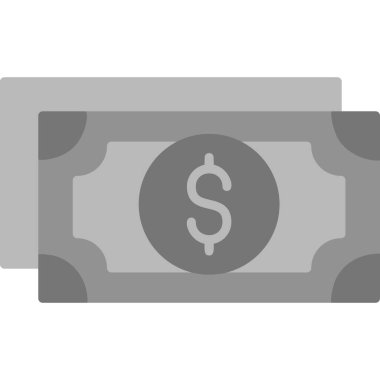 para işareti vektörü düz simge minimumu çizgi pictogram