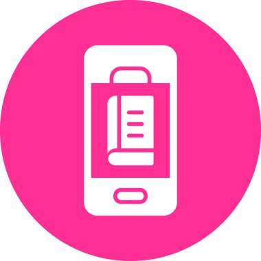 Telefon simgesinin vektör illüstrasyonu